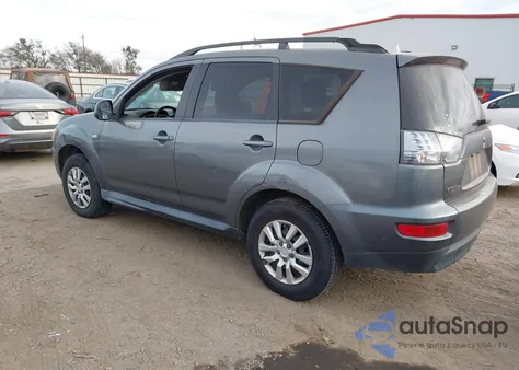 2011 Mitsubishi Outlander Es из США, поврежденный, VIN JA4AS2AW9BU012389